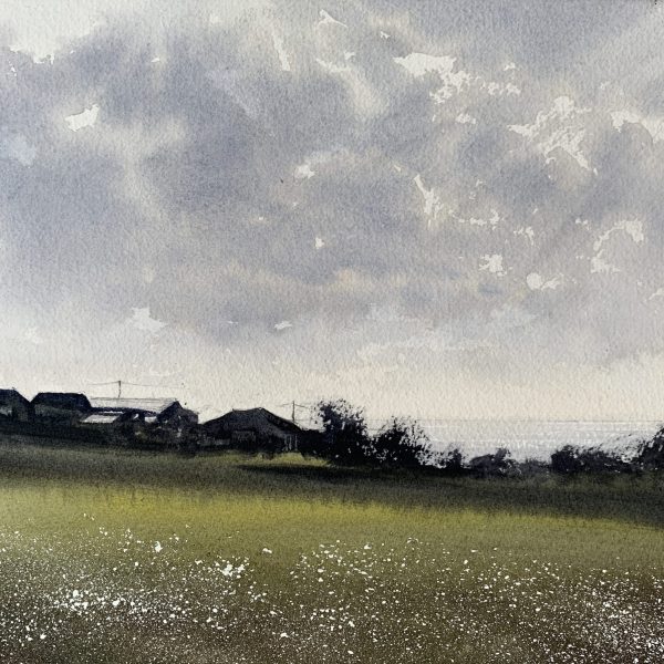 Distant Horizon, view beyond Brighton from Devil's Dyke | SOLD